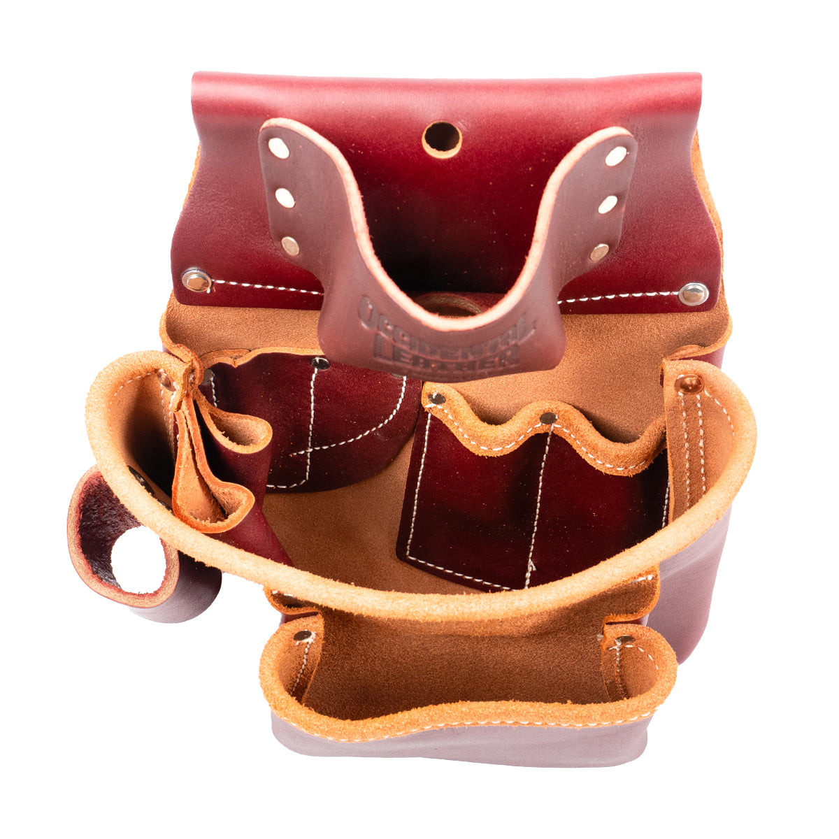 2 Pouch Pro Tool Bag with Tape Holder - Left Handed