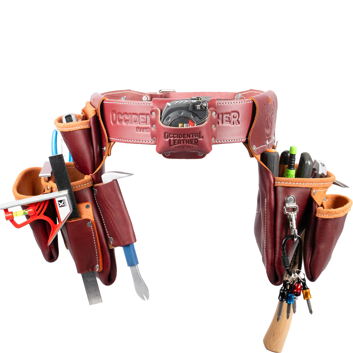 Pro Trimmer Tool Belt Setup with Tape Holster