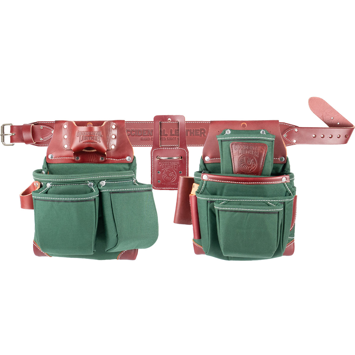 OxyLights™ 7 Bag Framer Tool Belt Setup - Left Handed