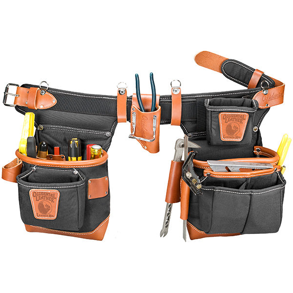 Adjust-to-Fit Fat Lip Tool Bag Set - Black - Left Handed