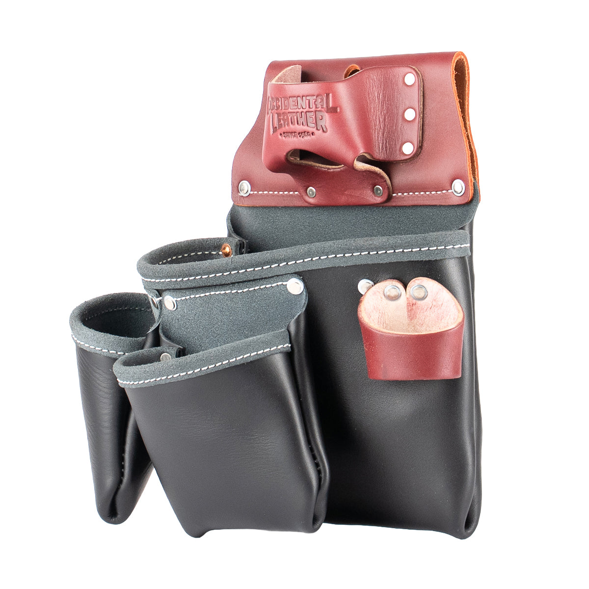 3 Pouch Pro Tool Bag - in Black