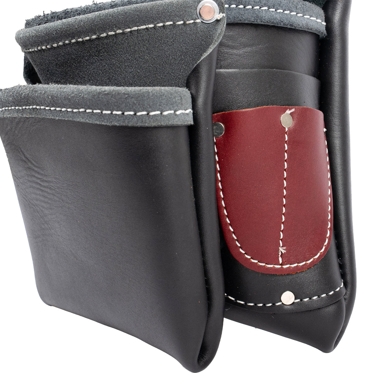 3 Pouch Pro Fastener Bag - Black - Left Handed