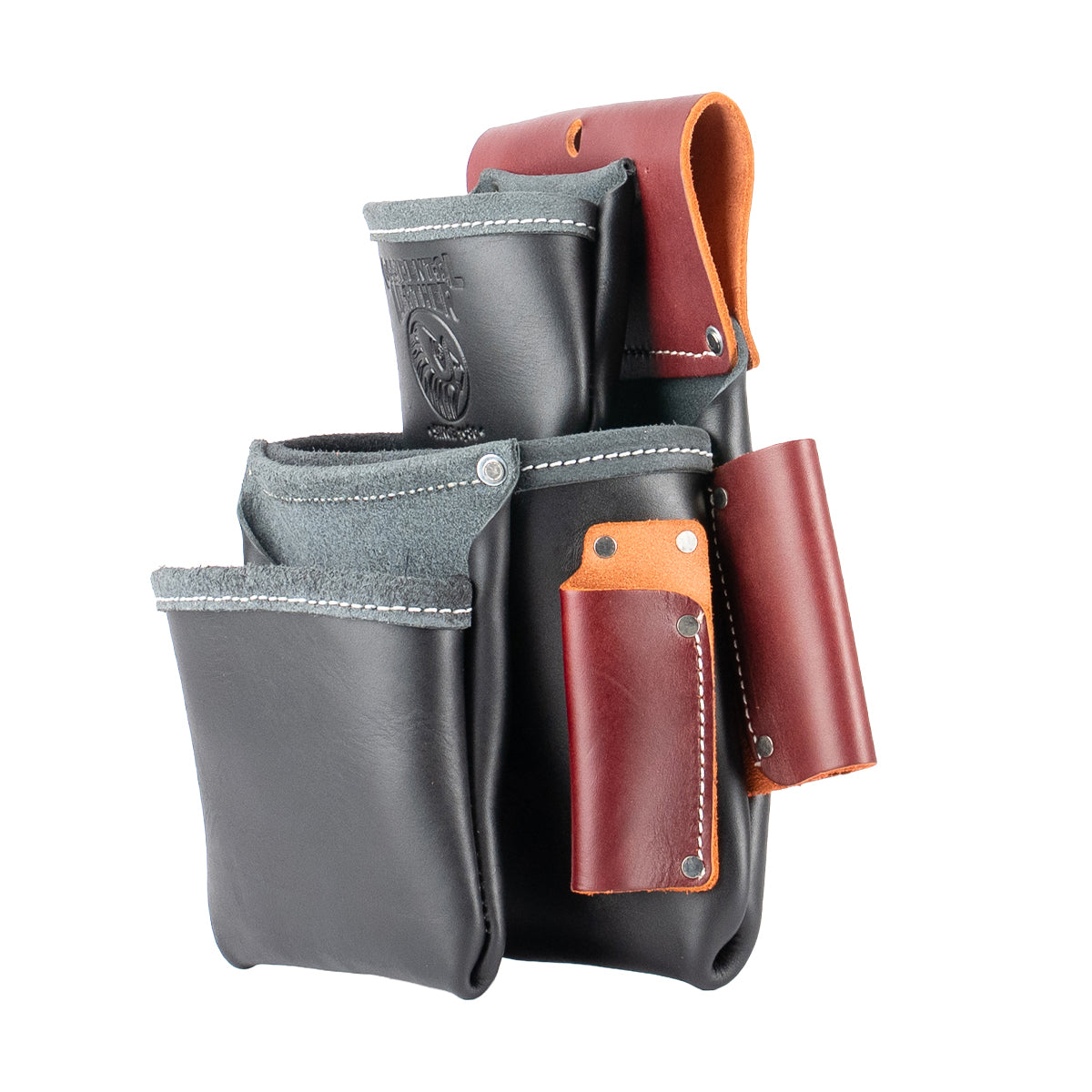 3 Pouch Pro Fastener Bag - Black