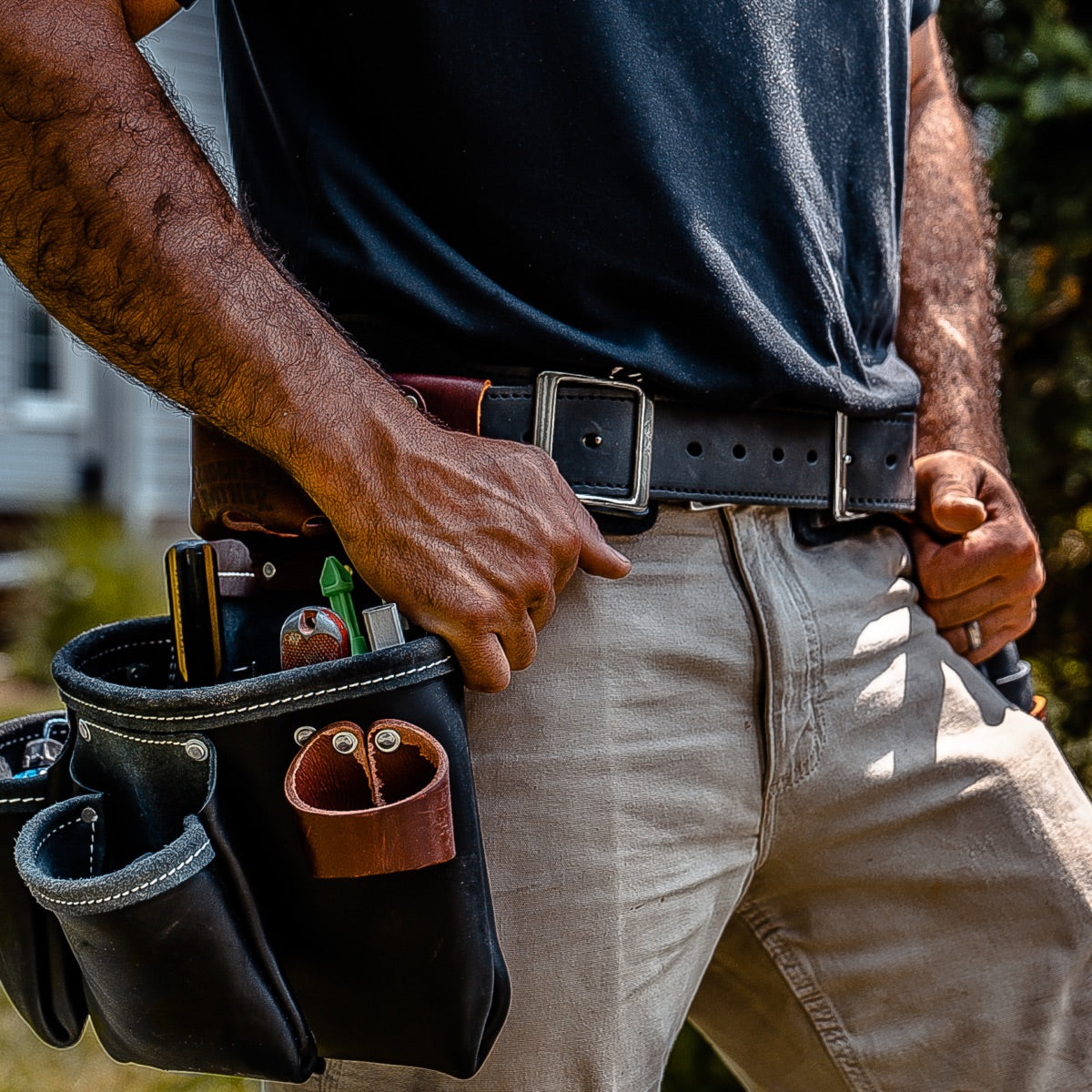 Occidental Leather ProFormance Tool Belt, padded Leather and Nylon