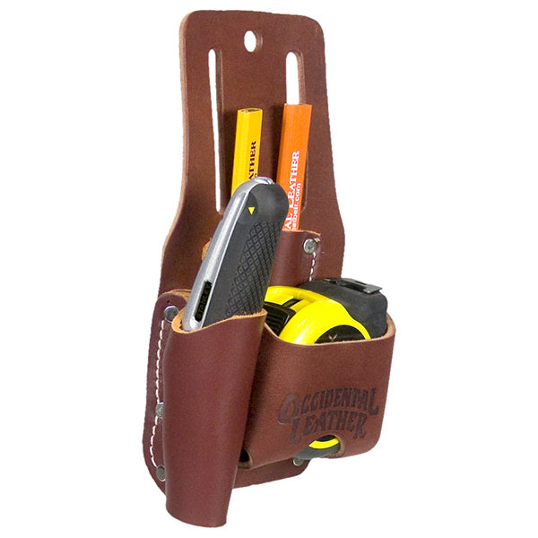 Compact Tool & Tape Holder – Leather | Made in USA – Occidental