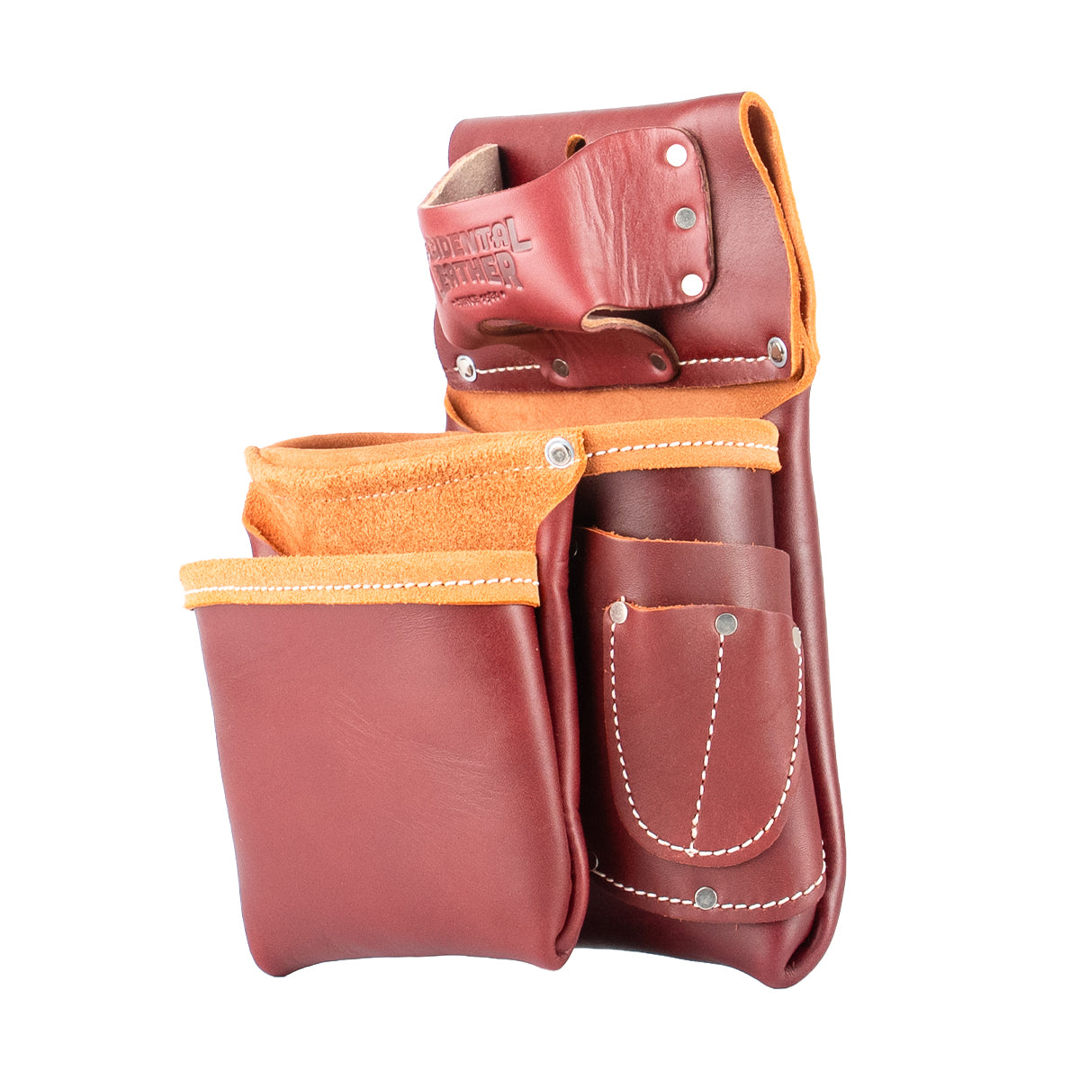 2 Pouch Pro Fastener Bag | Leather Tool Pouch | USA Made