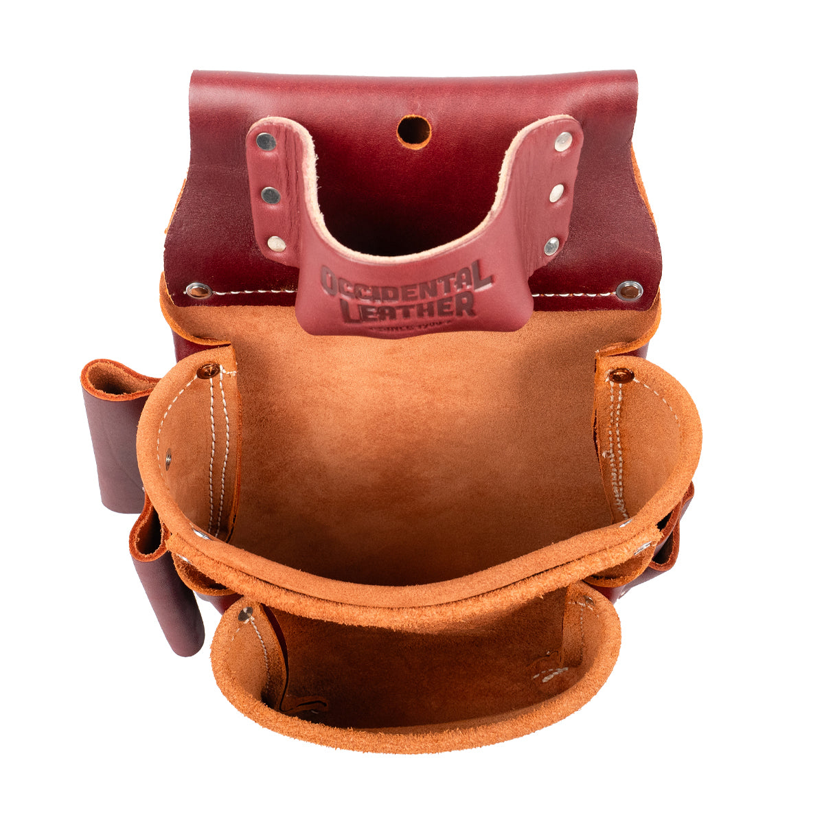 2 Pouch Pro Fastener Bag | Leather Tool Pouch | USA Made
