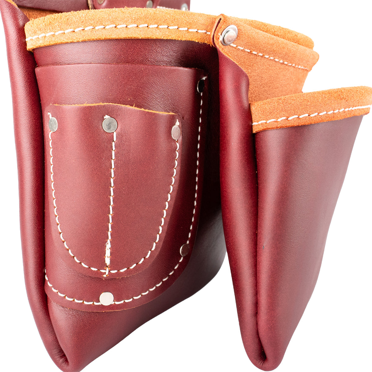 2 Pouch Pro Fastener Bag | Leather Tool Pouch | USA Made