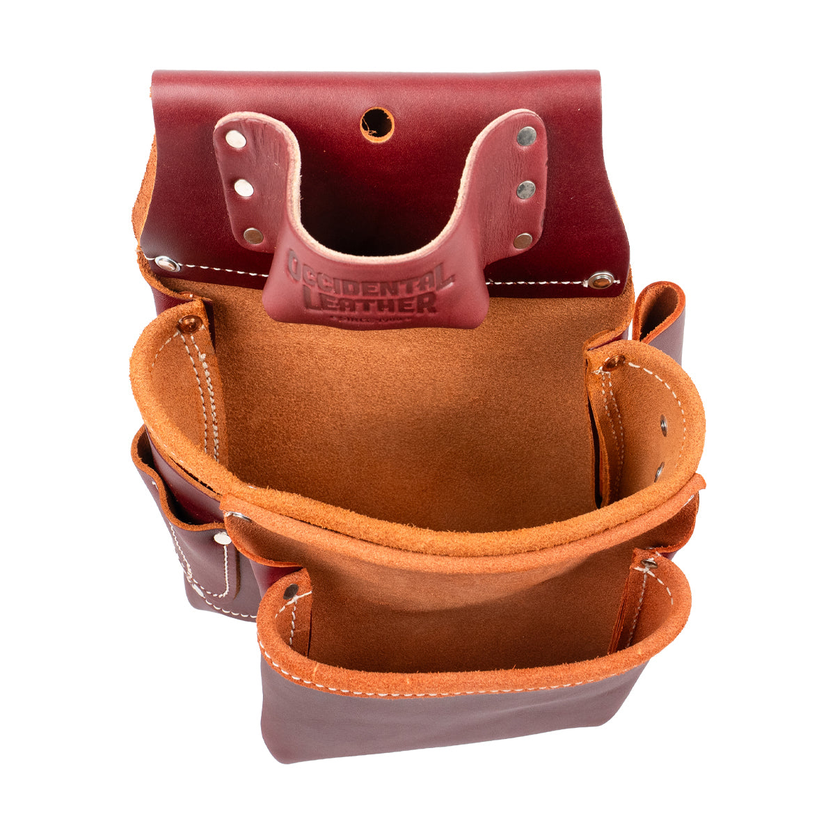 2 Pouch Pro Fastener Bag | Leather Tool Pouch | USA Made