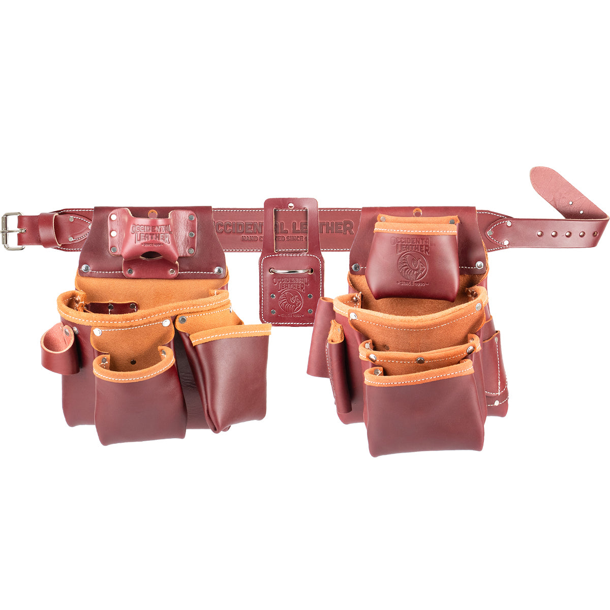 Seven Bag Framer Tool Belt Set | Leather | USA Made – Occidental