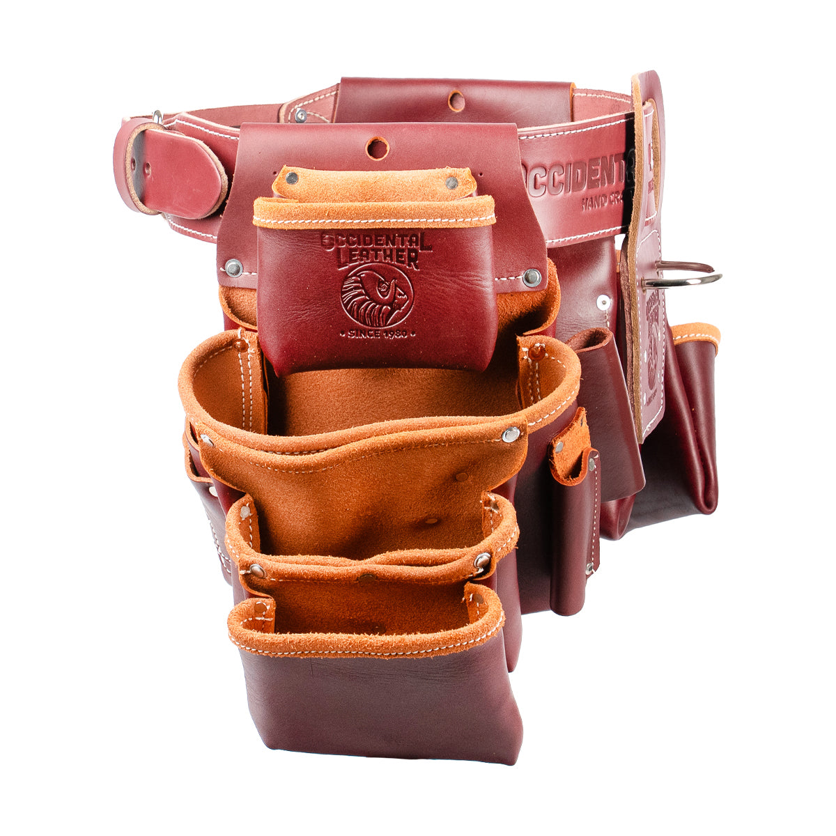 Seven Bag Framer Tool Belt Set | Leather | USA Made – Occidental
