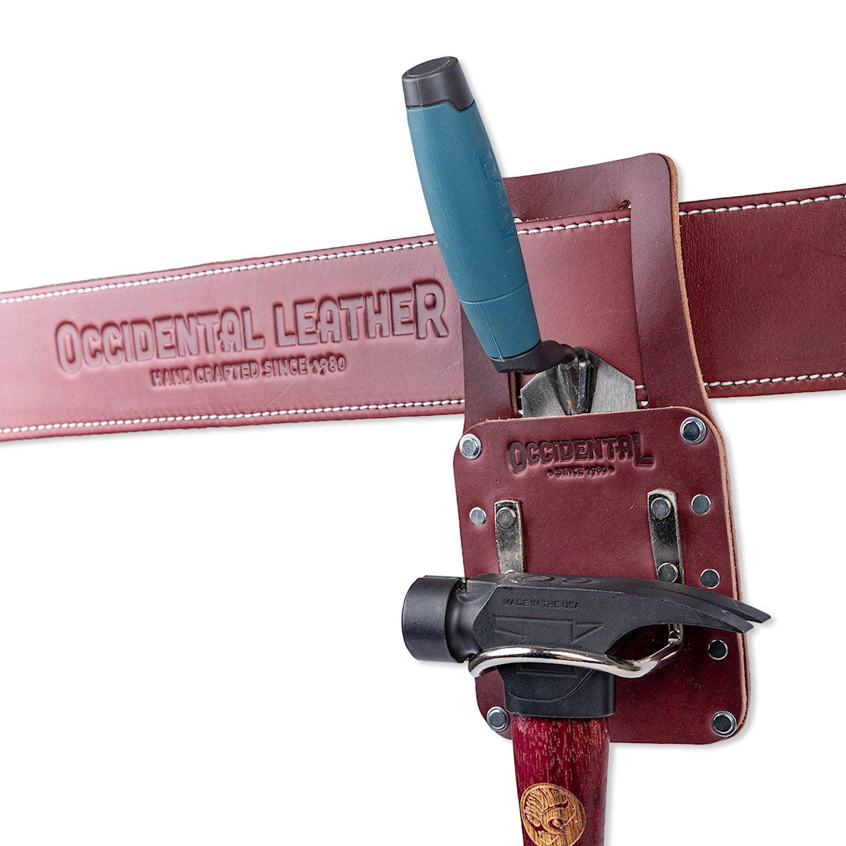 Hammer Holder with Trowel & Flat Tool Holder
