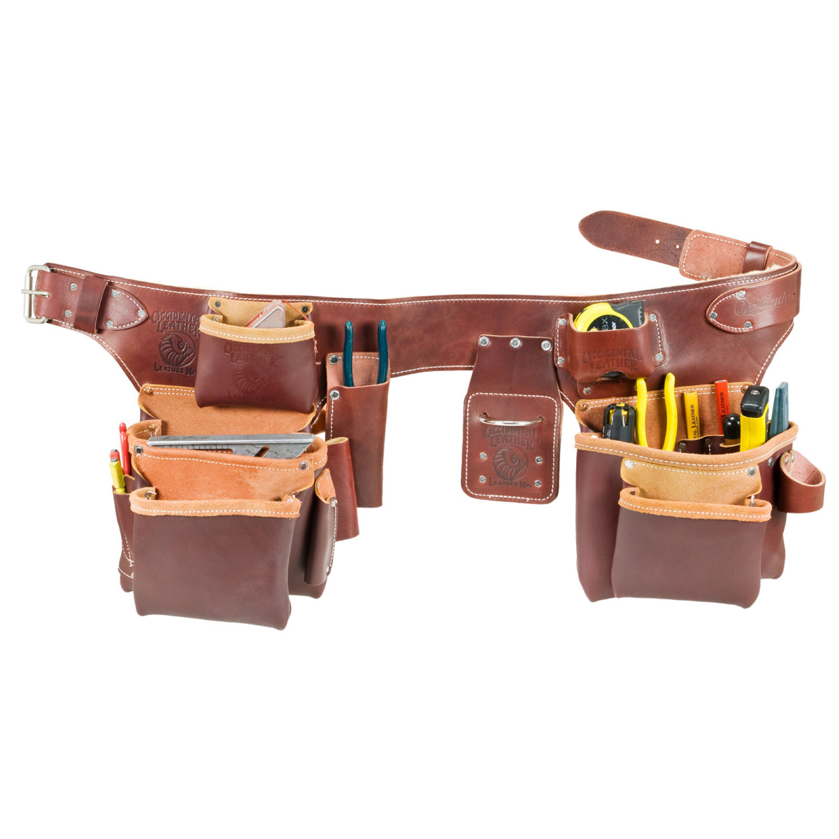 Pro Carpenter's 5 Bag Tool Belt Setup