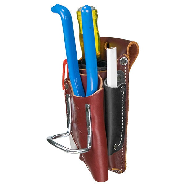 5-in-1 Leather Tool Holder with Tool Shield | Fits 3