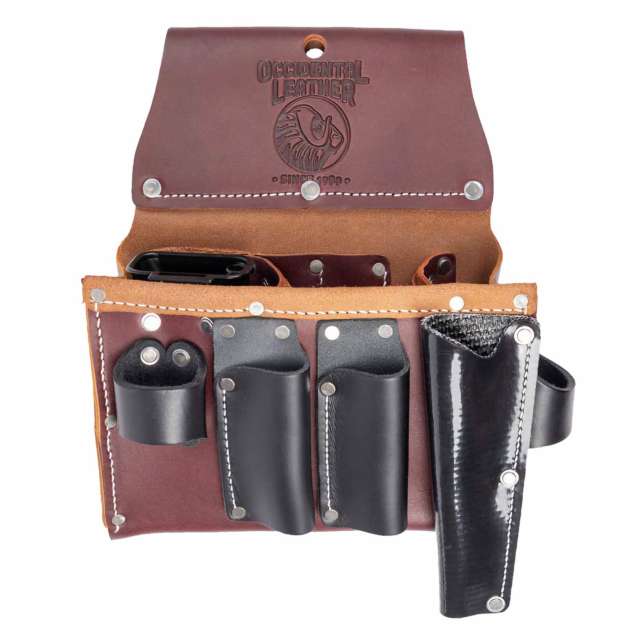 Drywall Tool Case | Hand-Specific Leather Rig | USA Made