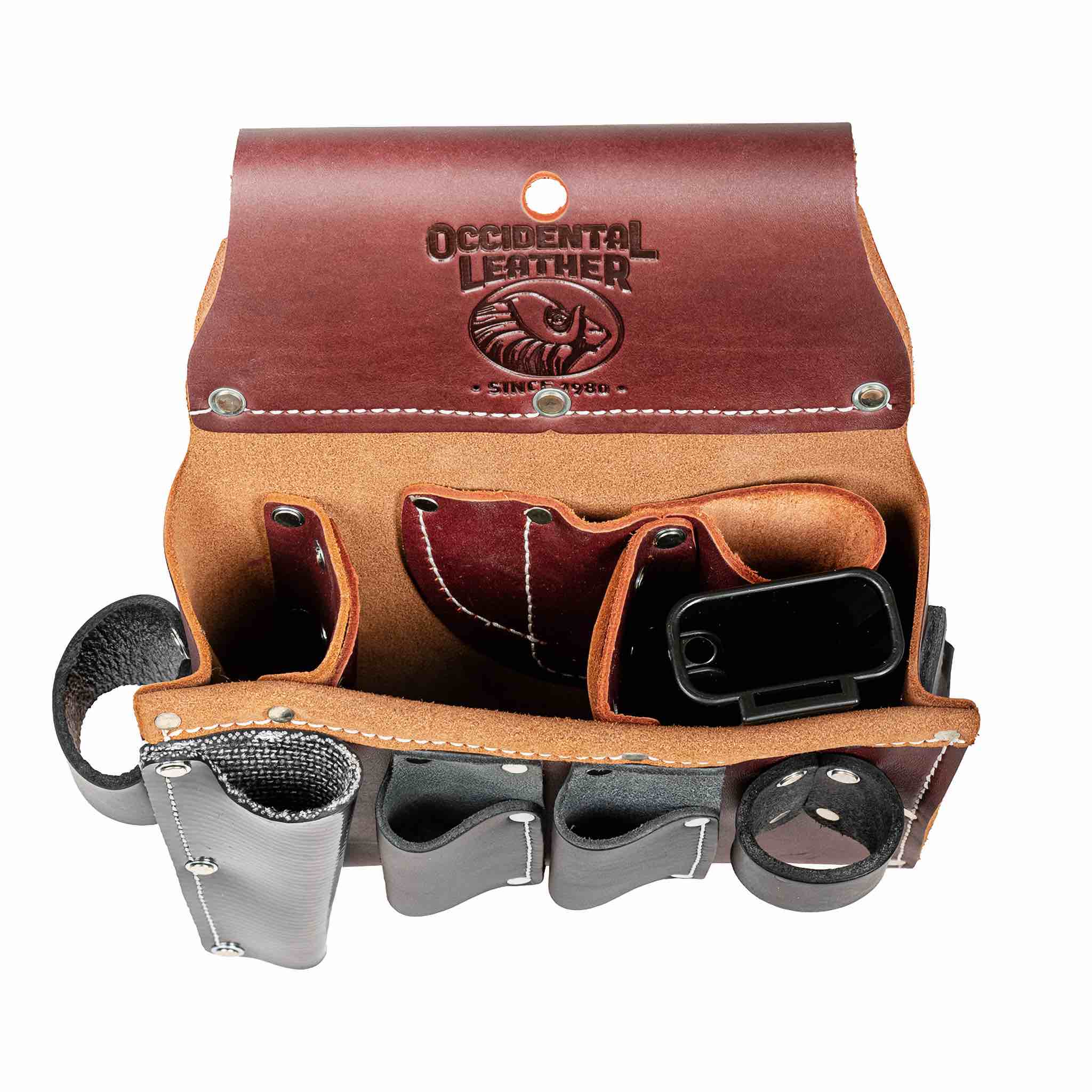 Drywall Tool Case | Hand-Specific Leather Rig | USA Made