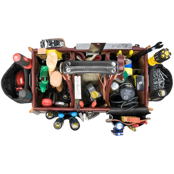 Stronghold Master Carpenter Case | 45-Pocket Tote | USA Made