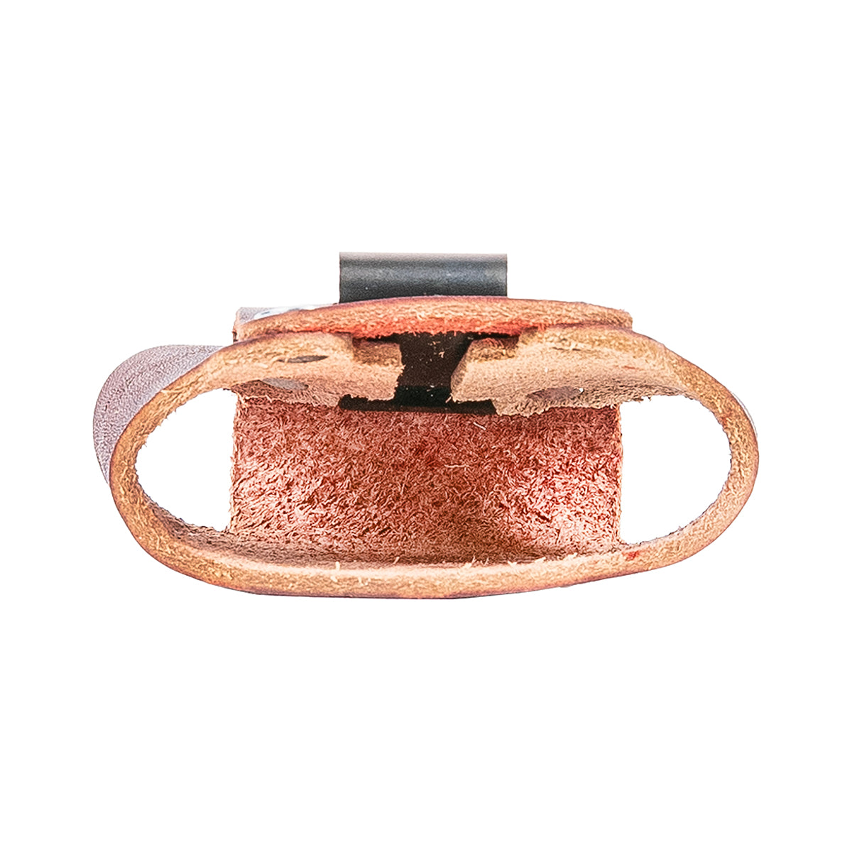 Clip-On Chew Can Holder | Leather + Steel Clip | USA Made