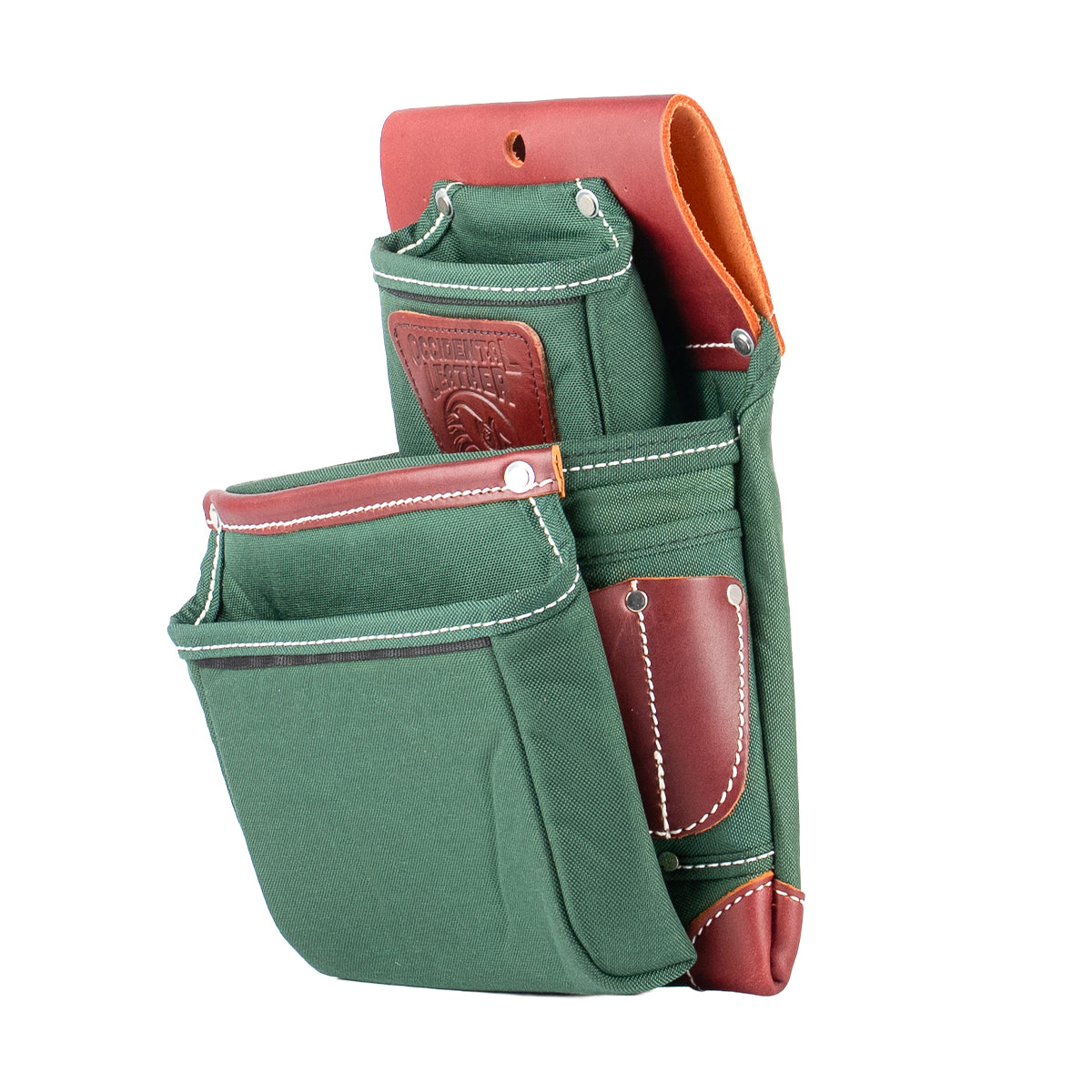 糸巻き(3:3)(Ebony) OxyLights™ Fastener Bag | 3-Pouch Tool Pouch | USA Made