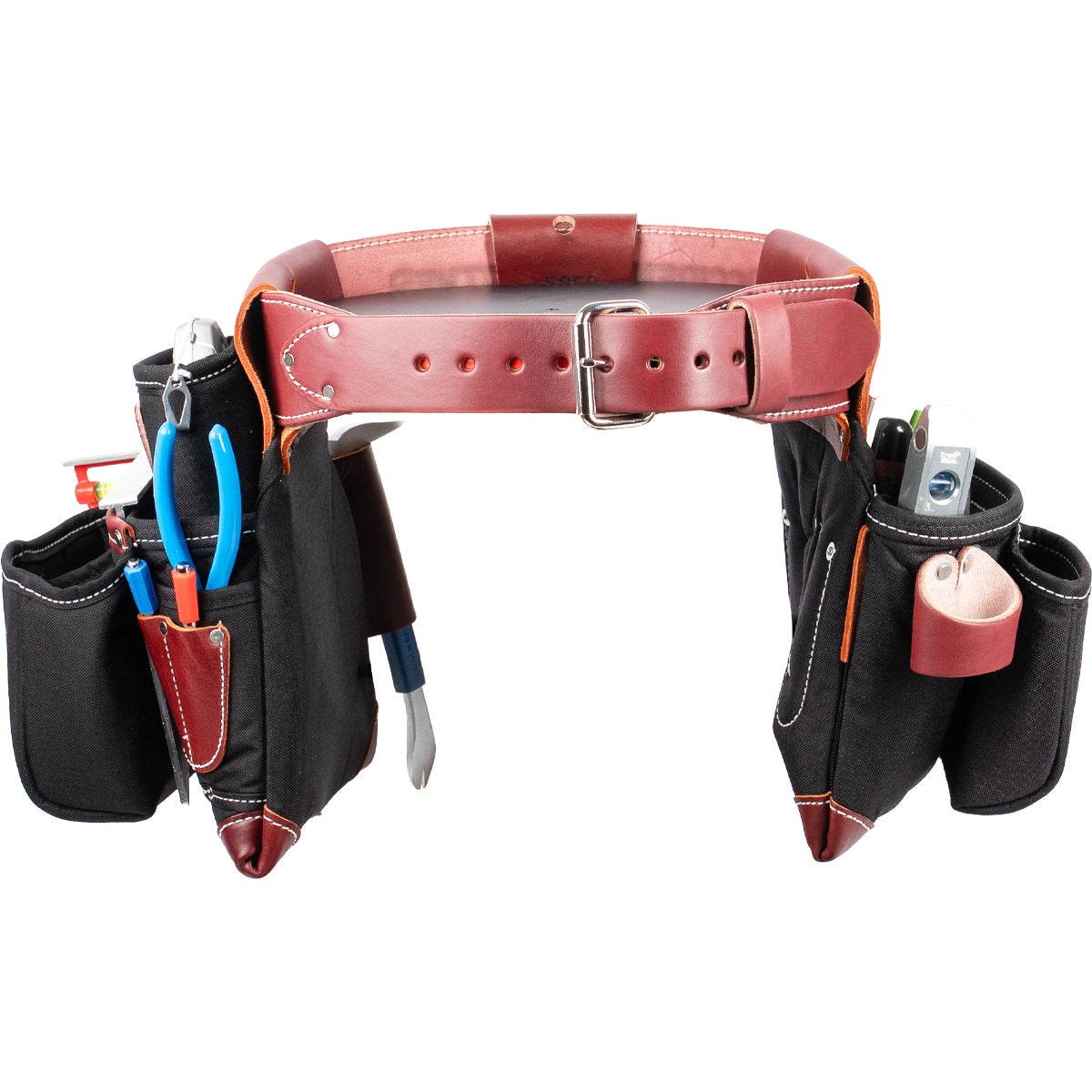 OxyLights™ Ultra Framer Tool Belt Setup | 7-Pouch Rig USA Made