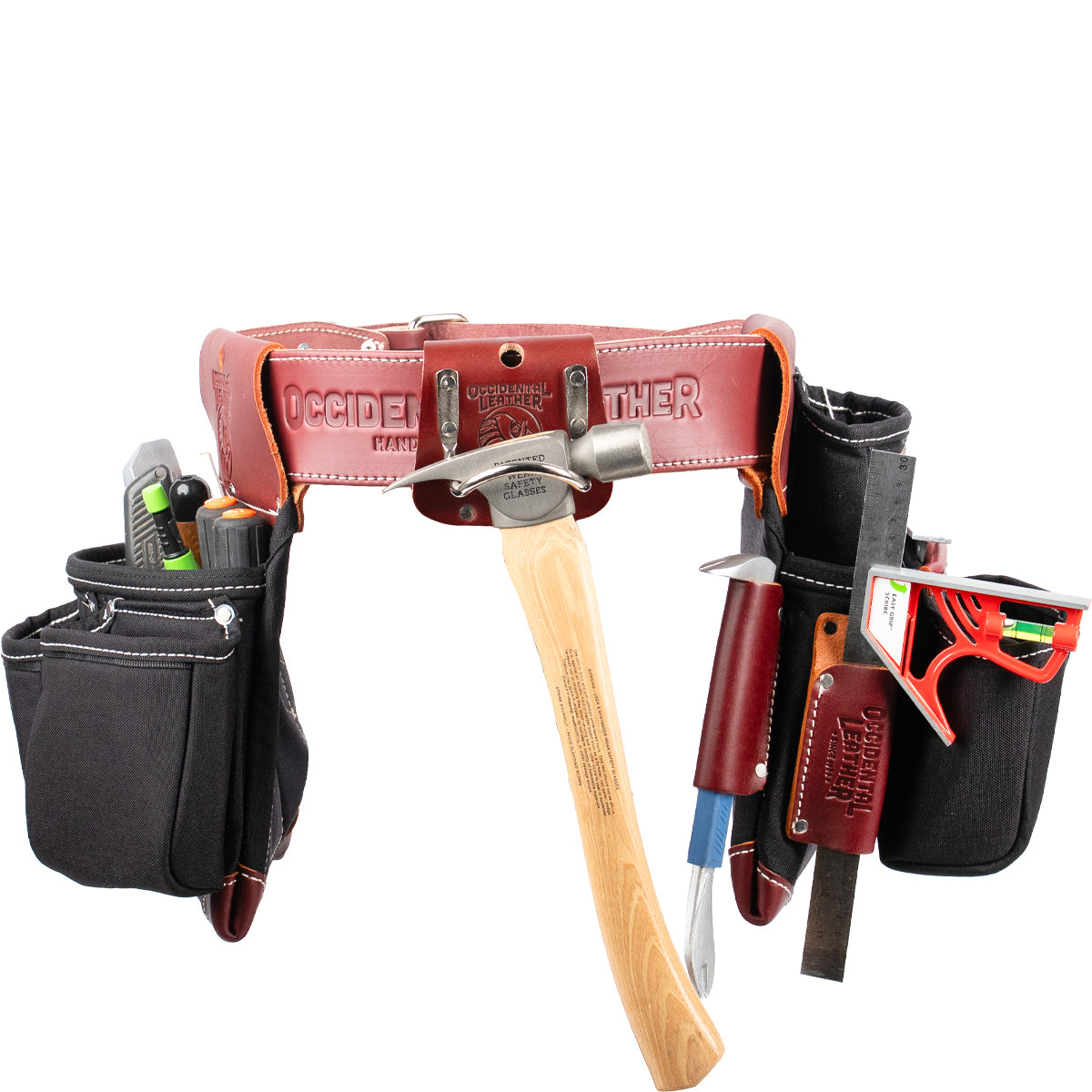 OxyLights™ Ultra Framer Tool Belt Setup - Left Handed