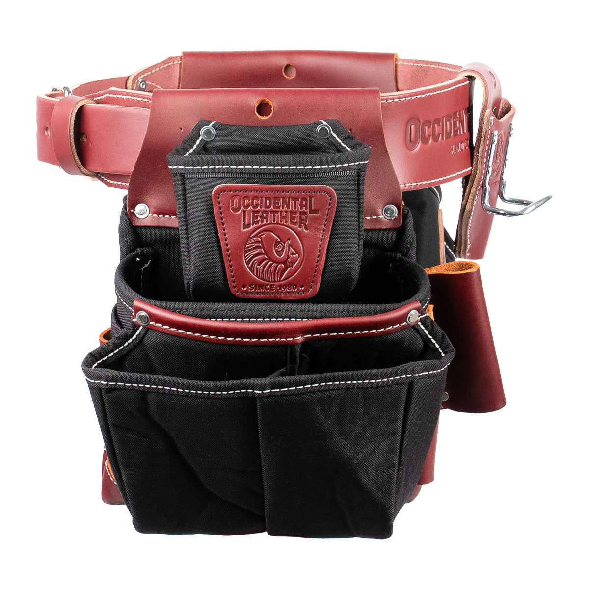 OxyLights™ Driver Tool Belt Set | Nylon + Leather | Made in USA