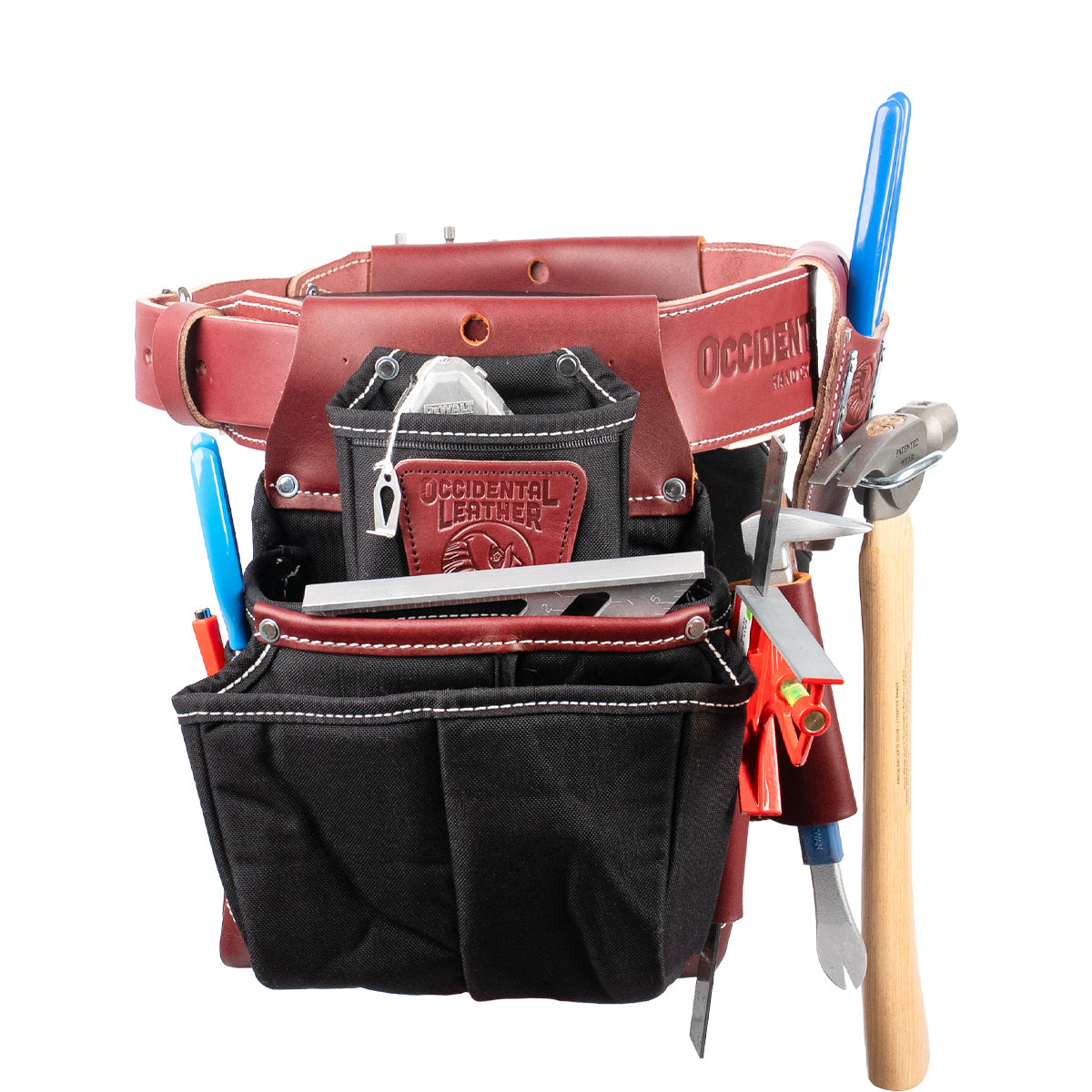 OxyLights™ Driver Tool Belt Set | Nylon + Leather | Made in USA