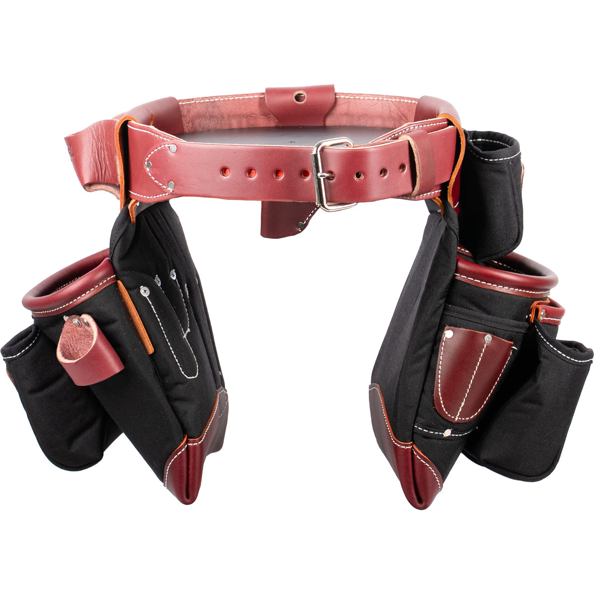 FatLip™ Tool Belt Set | Full Leather & Nylon Framing Rig