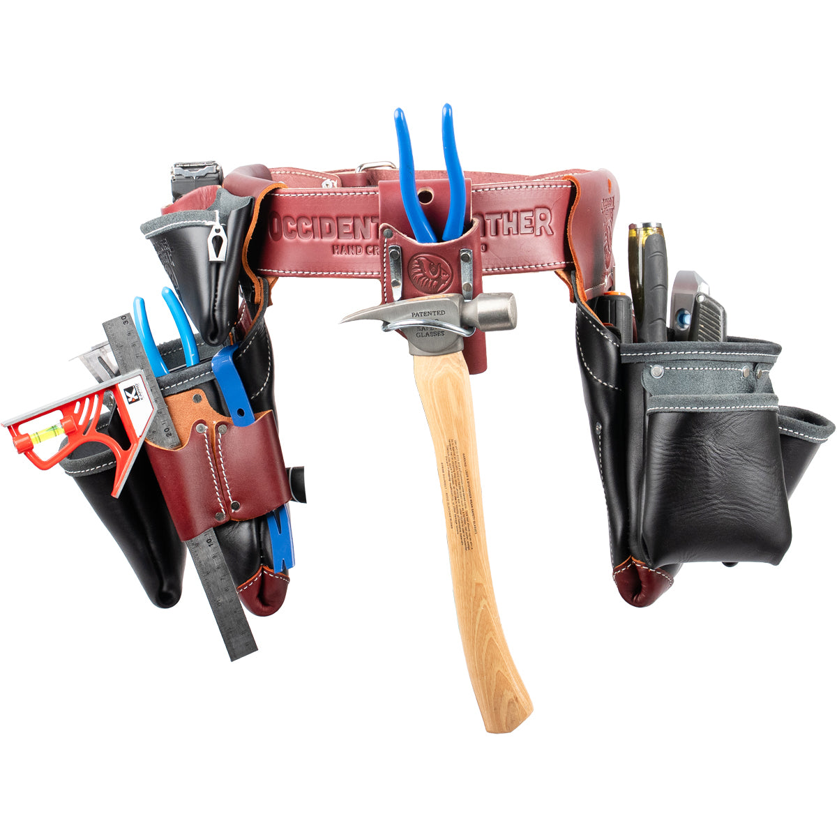 Green Building™ Framer Tool Belt | All-Leather | USA Made