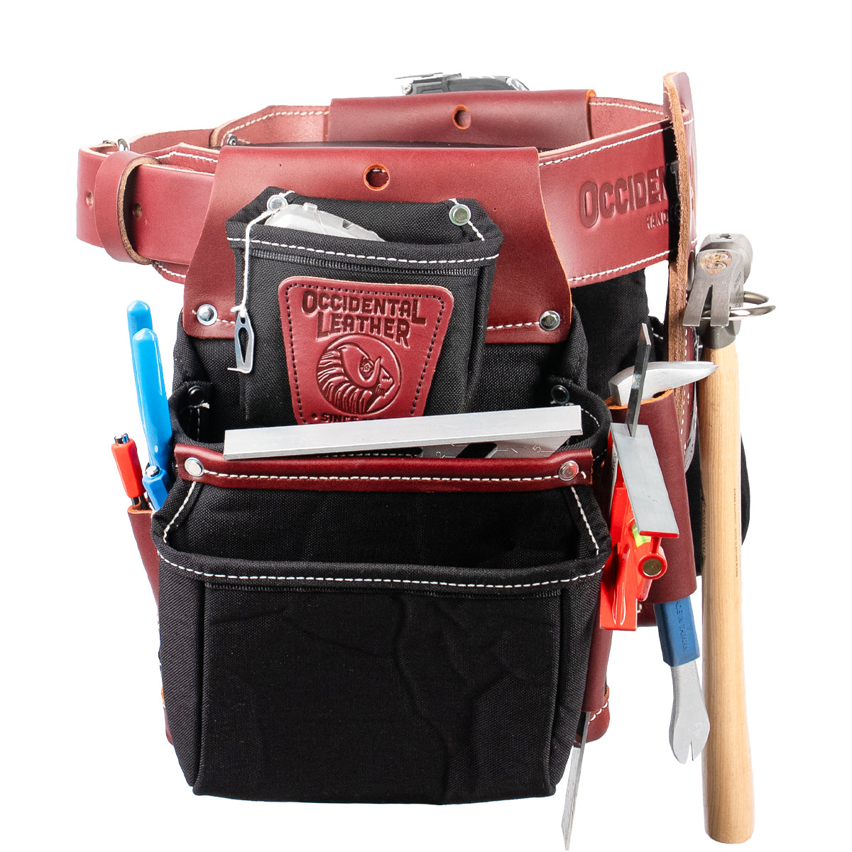 OxyLights™ Framer Tool Belt Package with Double Outer Bag - Black