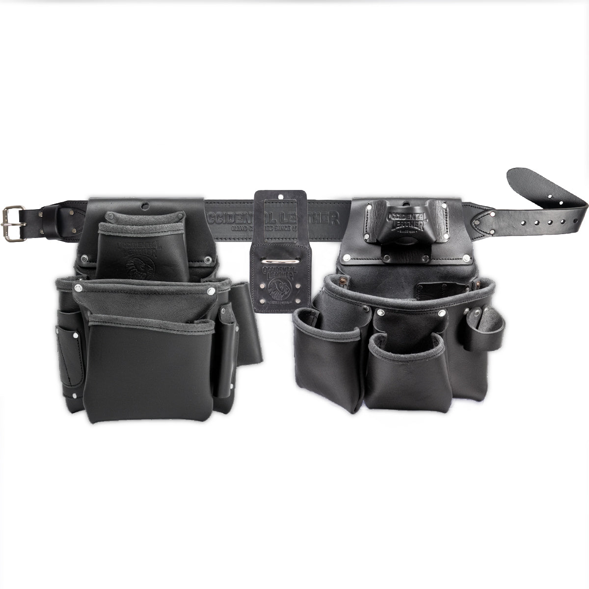 Pro Framer Tool Belt Setup with Double Outer Bag