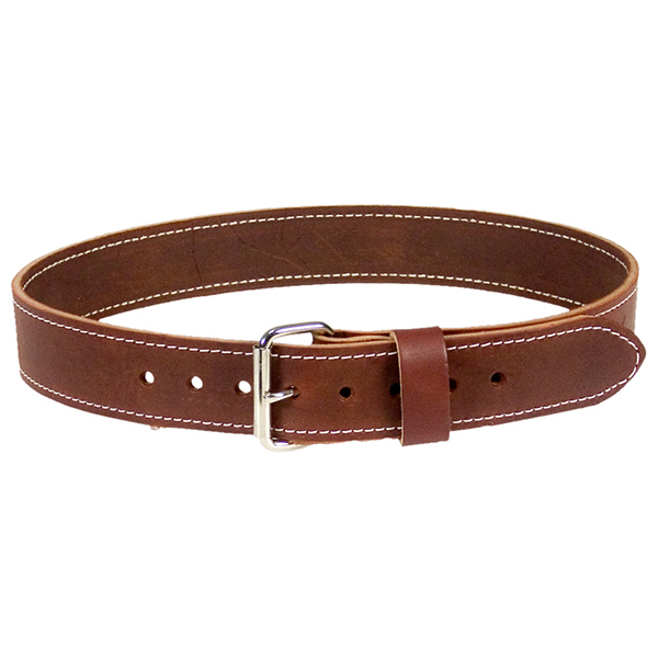 Extra Long Leather Belt, 2 Inch Wide Work Belt in Oiled Leather, Style n  Craft