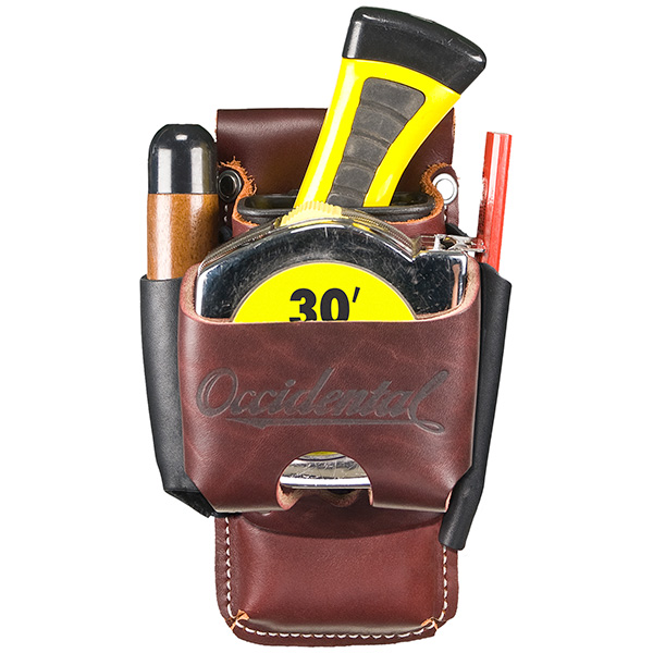 Clip-On 4 In 1 Tool / Tape Holder - Occidental Leather