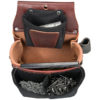 Belt Worn Fastener Bag with Divided Nylon DB