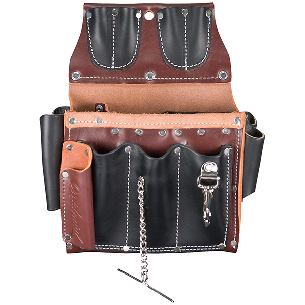 宅配 アレスグラフィオ 店Occidental Leather 5596XL Brown Industrial Pro Electrician's  Set Toolbelt E