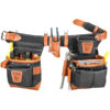 Adjust-to-Fit Fat Lip Tool Bag Set - Black - Left Handed