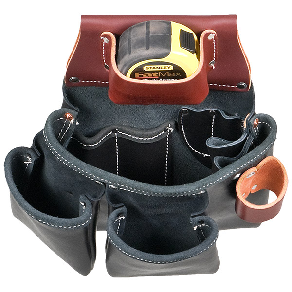 Leather Tool Pouch  3 Pouch Leather Tool Bag - Trojan Tool Belts