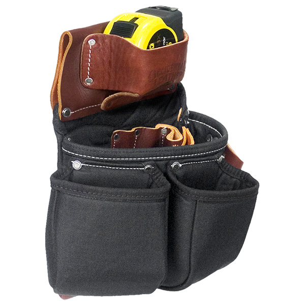 3 Pouch Pro Tool Bag With Tape Holder - Occidental Leather