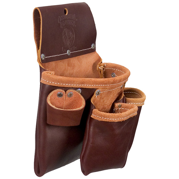 国内外の人気 OCCIDENTAL LEATHER 3ポーチプロファスナーバッグ 工具