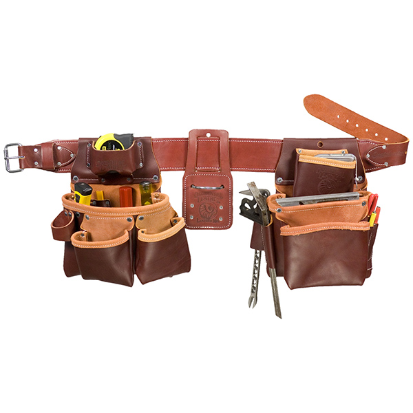 Occidental Leather 5080DBLH SM Pro Framer Tool Belt Set with Double Outer  Bags, Left Hand, Small by Occidental Leather 通販