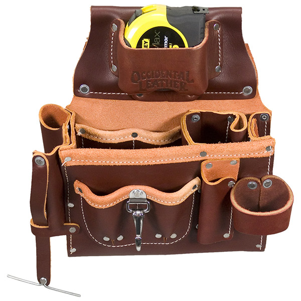 Large Quality Leather Utility Belt Pouch