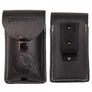 Clip-On XL Leather Phone Holster