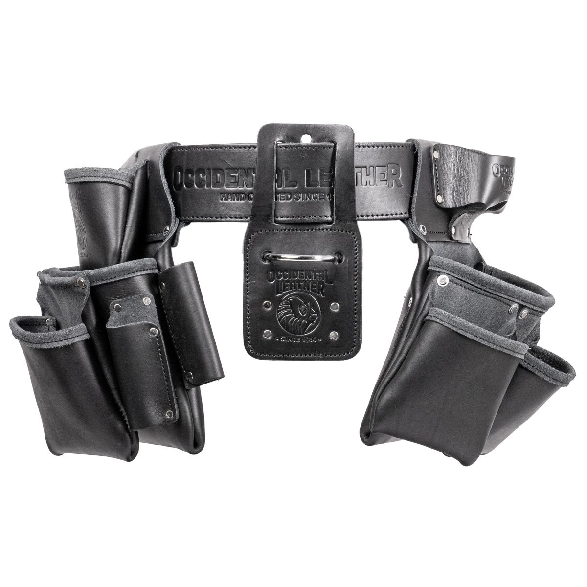 Pro Framer Tool Belt Set with Double Outer Bag - Small, Ultra Black